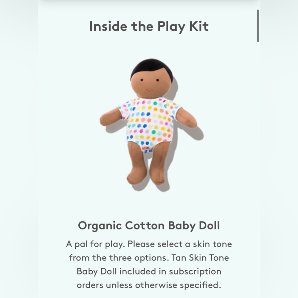 Lovevery Organic Cotton Babydoll
